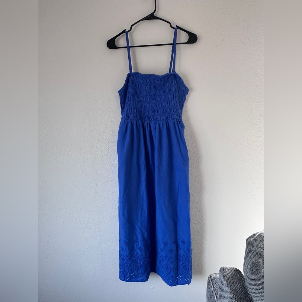 Old Navy Blue Midi Dress